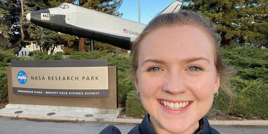 Caoimhe Rooney at Nasa