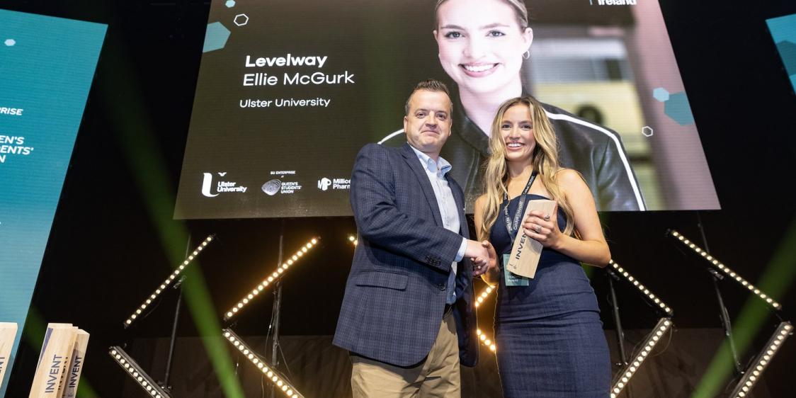 Ellie McGurk, winner of the Student Invent Award
