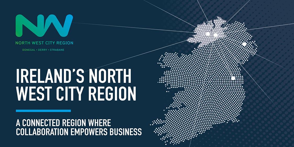 Outline map of the NW of Ireland