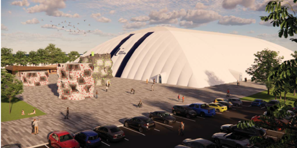 Ulster University’s new indoor sports arena