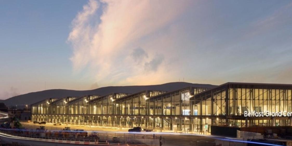 Image of Belfast's new Grand Central Station