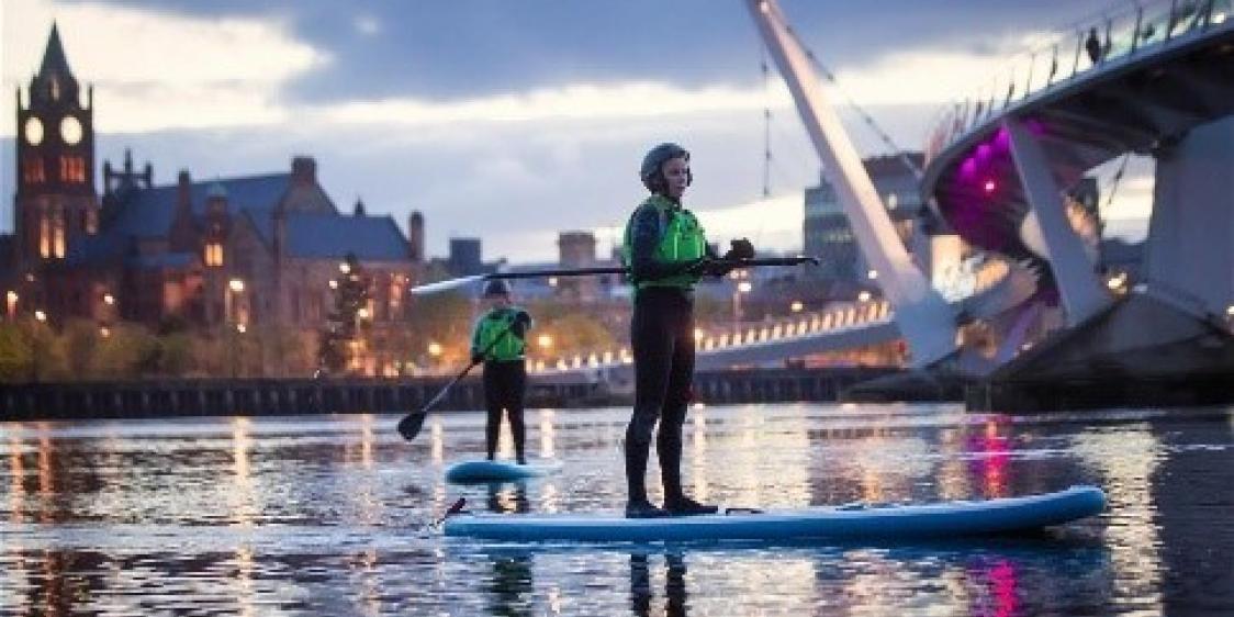 Things to do in Derry~Londonderry: Paddleboarding the River Foyle. 